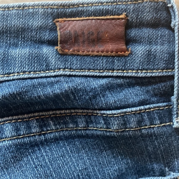 PAIGE womenโs denim jeans Kylie Crop size 26 medium wash casual school beach - Picture 6 of 9